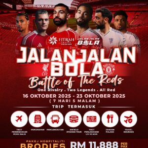 Liverpool vs Man Utd - BRODIES PAKEJ (Deposit)